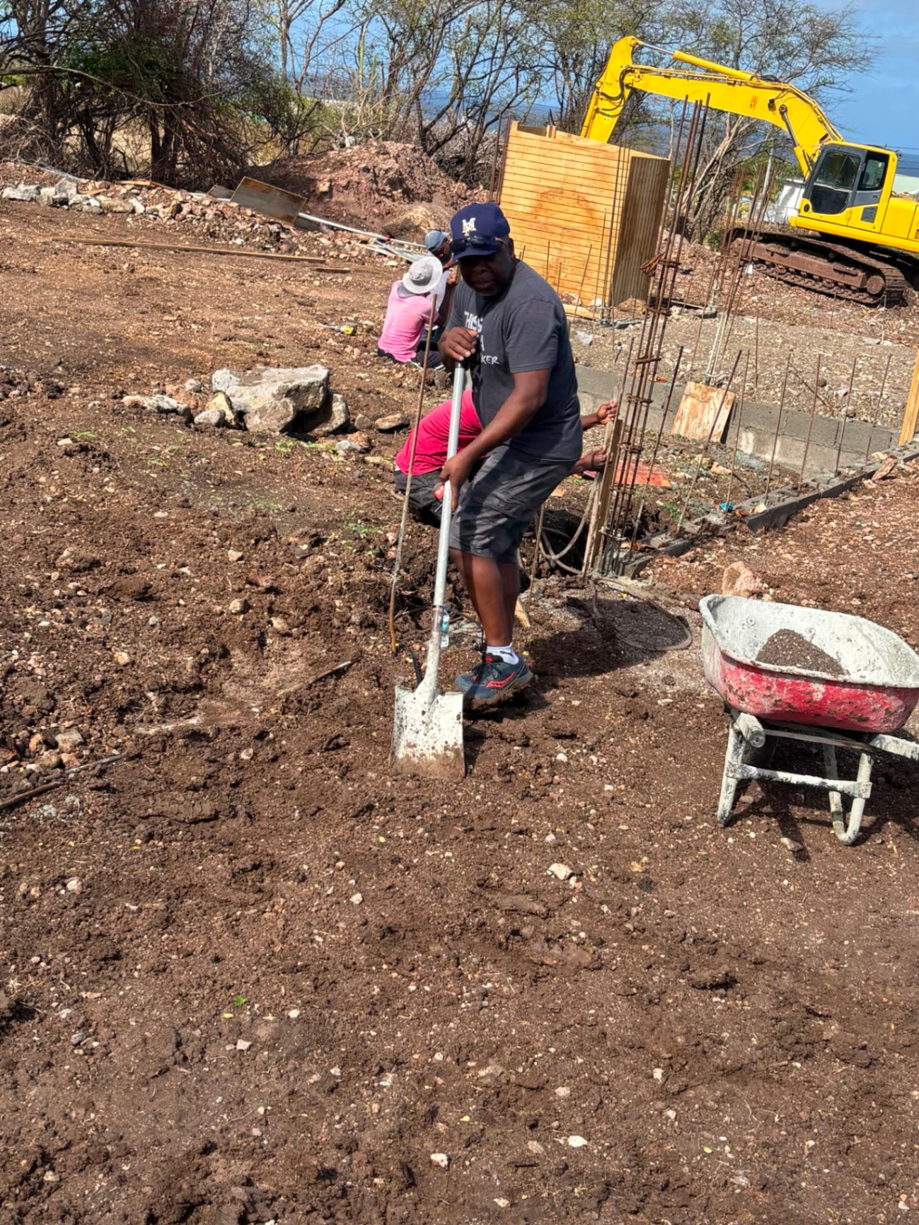 Digging in — quite literally